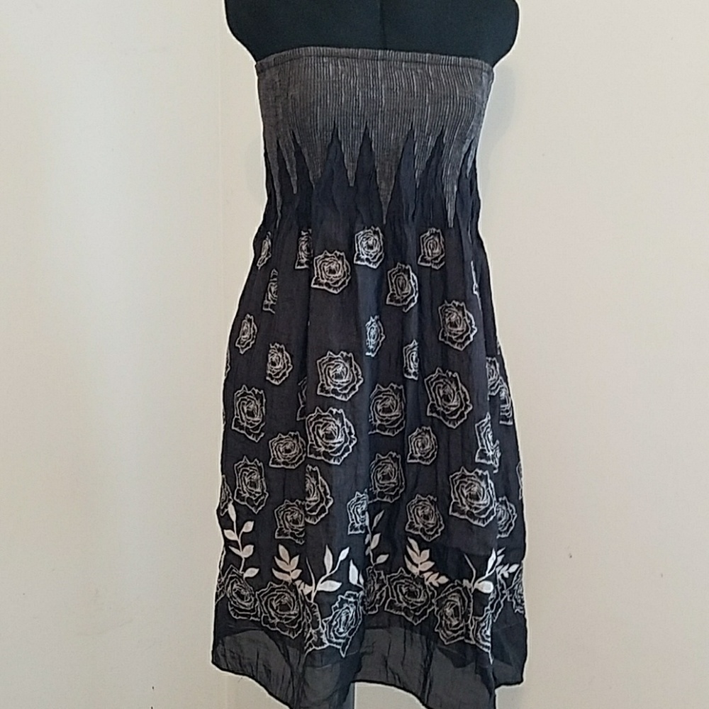 Anthropology Lapis Dress
